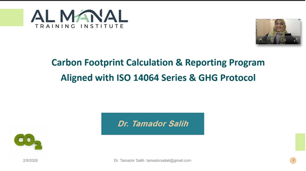 Carbon Footprint Calculation & Reporting Program